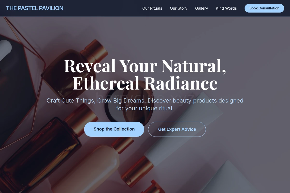 Minimal Beauty Products